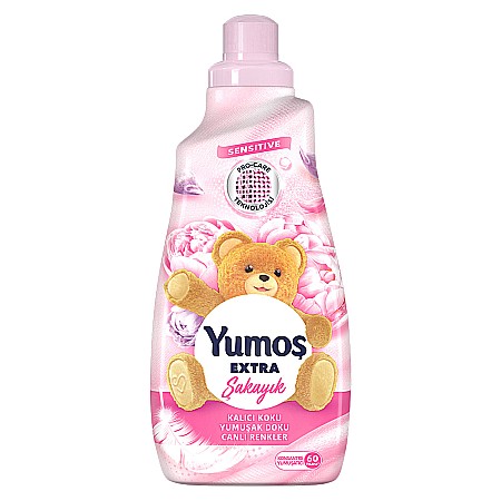 Balsam rufe - YUMOS Extra Balsam de Rufe Sensitive - Bujor 1440ml, 60 spalari
