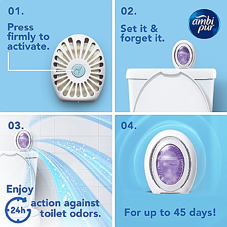 AMBI PUR (Febreze) Odorizant de Baie Cotton 2 buc x 7.5 ml [1]