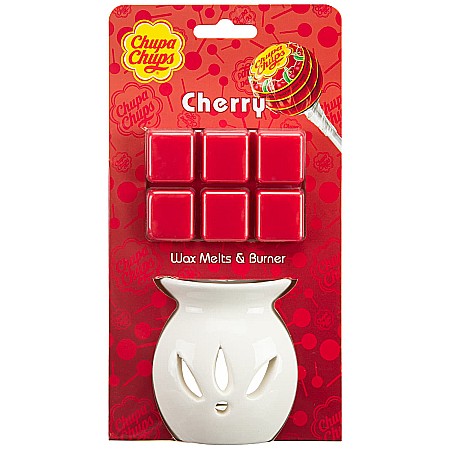 Reduceri - CHUPA CHUPS Kit Aromaterapie cu Ceara Parfumata CHERRY