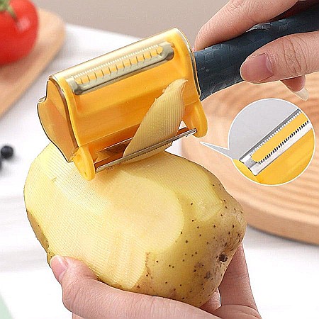 COLANDER Curatator Manual pt Fructe si Legume 3in1 Divrse Culori [3]