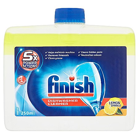 Bucatarie - FINISH Solutie Curatat Masina de Spalat Vase Lemon 250 ml