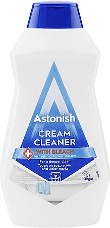 Produse de uz casnic - ASTONISH Crema de Curatat cu Inalbitor 500 ml