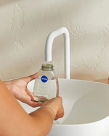 NIVEA Ecorefill Kit Recipient + Sapun Lemongrass 250 ml [1]