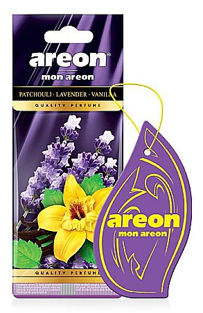 Masina - AREON Mon Odorizant Auto PATCHOULI LAVANDA VANILIA