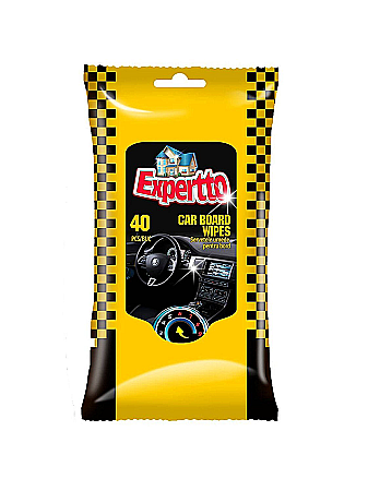Cosmetice Auto - EXPERTTO Servetele Umede Auto Bord 40 buc