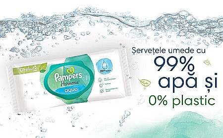 PAMPERS Servetele Umede cu Capac Aqua Harmonie 48 buc [1]