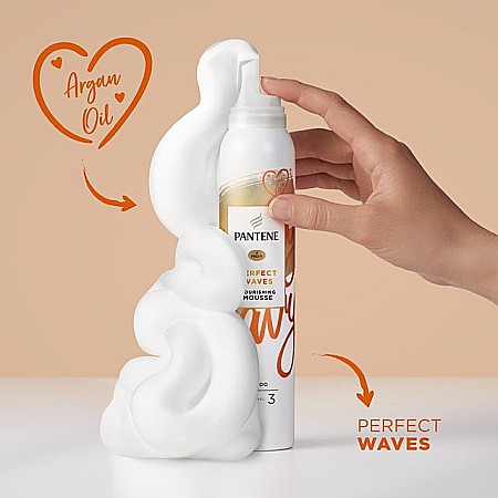 PANTENE Pro V Perfect Waves Spuma de Par pt Parul Ondulat 200 ml [1]