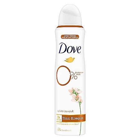DOVE Antiperspirant Spray Zink Complex 0% Aluminium Salze FLORI de MAR 150 ml