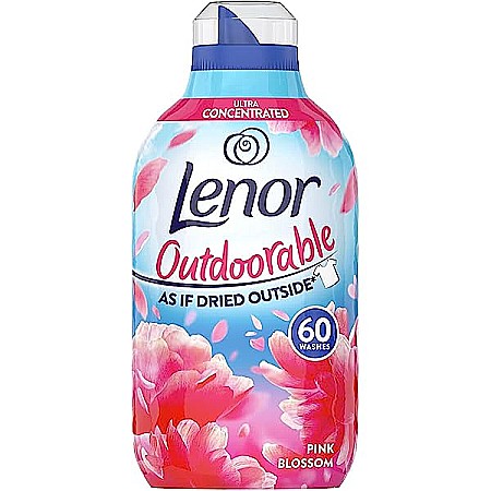 Detergent Rufe - LENOR Balsam de Rufe Ultra Concentrat Pink Blossom 840 ml (60 spalari)
