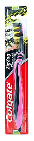 Ingrijirea corpului - COLGATE Periuta De Dinti Zig Zag Charcoal Medium