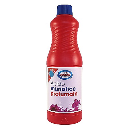 Produse de uz casnic - AMACASA Acid Muriatic Parfumat Solutie pt Degresare si Decalcifiere 1L
