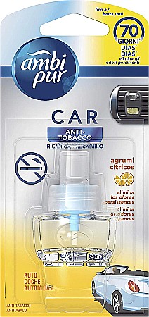 Odorizante - AMBI PUR Rezerva Odorizant Auto 7 ml Anti-Tobacco Citrus
