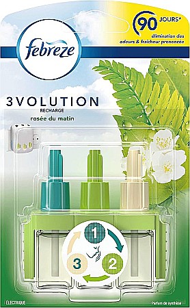 Camera - AMBI PUR (Febreze) Rezerva Odorizant Priza 3Volution Rosee du Matin 20 ml