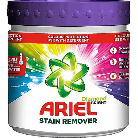 Detergent Rufe - ARIEL Ultra Oxi Pudra Indepartare Pete Haine Color 500g