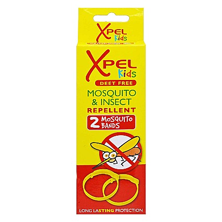 Cosmetice copii - XPEL Kids Mosquito & Insect Bratara Antitantari pt Copii 2 buc