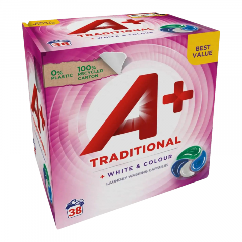 Detergent Rufe - A+ Ariel Detergent Capsule Active 4 Regular FRESH FLOWERS 38 buc