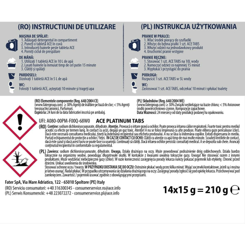 ACE Platinum Tablete Inalbitor 14 buc [1]