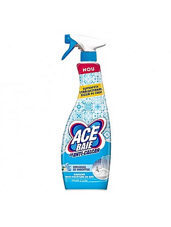 Produse de uz casnic - ACE Spray Solutie Anti-Calcar pt Baie ORHIDEE & IASOMIE 650 ml