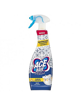 Produse de uz casnic - ACE Spray pt Curatare Baie cu Clor FLORI de PORTOCAL 650 ml