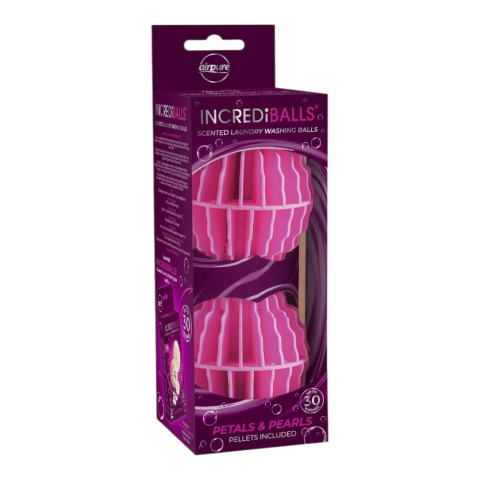 Solutie de intretinere textile - AIRPURE INCREDiBALLS Bile Odorizant Uscator de Rufe Petals & Pearls Set 2 buc
