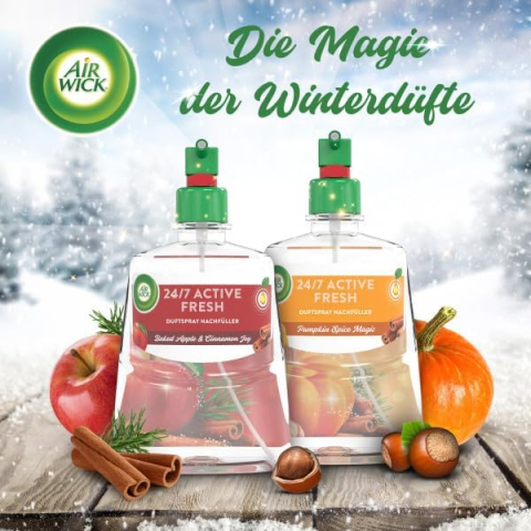 AIRWICK Aparat Odorizant Camera+Rezerva Fara Aerosoli Pumpkin Spice & Everything Nice 228 ml [1]