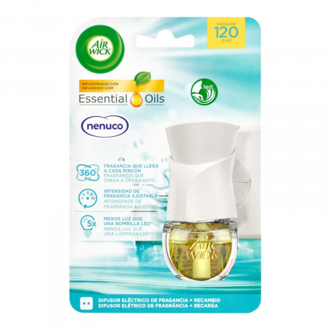 Odorizante - AirWick Aparat Odorizant Priza+Rezerva 19 ml Nenuco