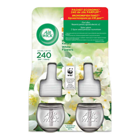 Camera - AirWick Rezerva Aparat Electric 2×19 ml White Flowers