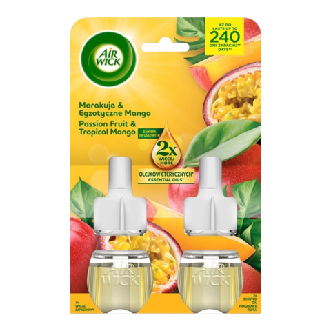 Camera - AirWick Rezerva Aparat Electric 2×19 ml Passion Fruit & Tropical Mango