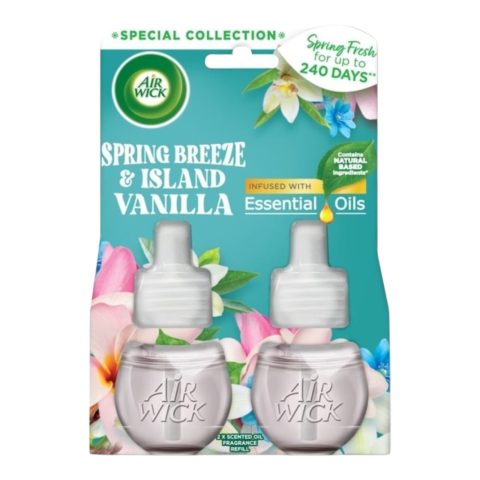 Camera - AirWick Rezerva Aparat Electric 2×19 ml Spring Breeze & Island Vanilla