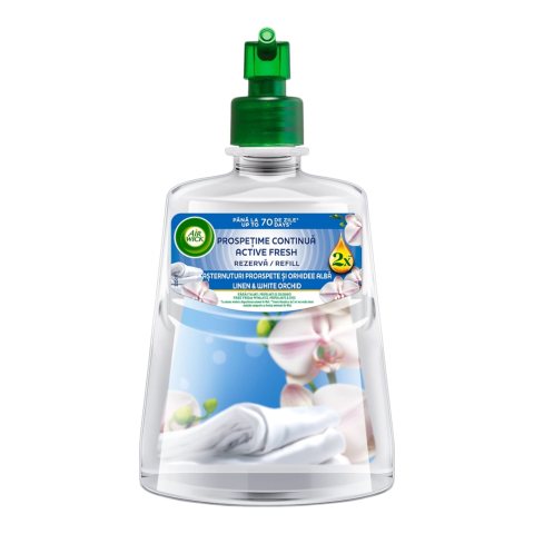 Camera - AIRWICK Rezerva Odorizant Fara Aerosoli Linen & White Orchid  228 ml