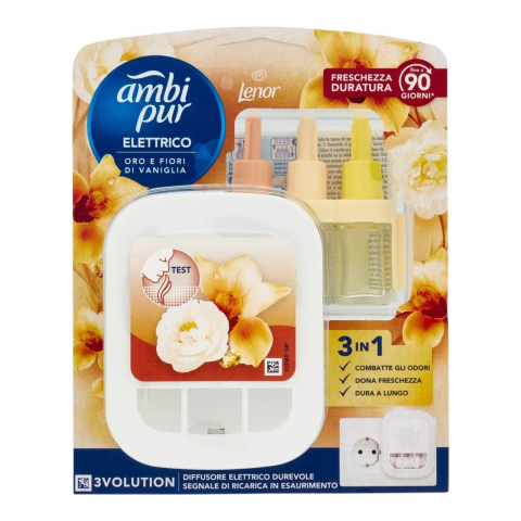 Camera - AMBI PUR Aparat Odorizant Priza+Rezerva 3Volution Lenor Gold Orchid