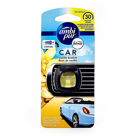Odorizante - AMBI PUR Car Odorizant Auto Vanilie 2 ml