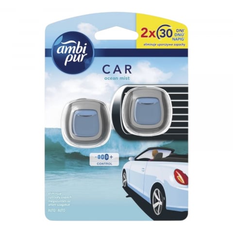 Noutati - AMBI PUR Car Odorizant Auto Ocean Mist 2x2 ml