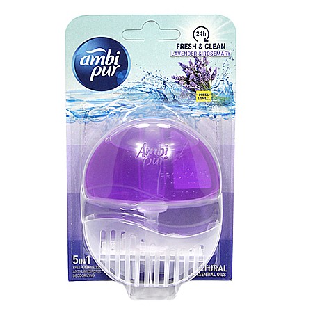 Produse de uz casnic - AMBI PUR Odorizant Vas WC Lavanda&Rosemary 55 ml