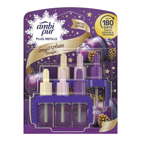 Odorizante - AMBI PUR Rezerva Odorizant Priza 3Volution Sugarplum Delight 2x20 ml