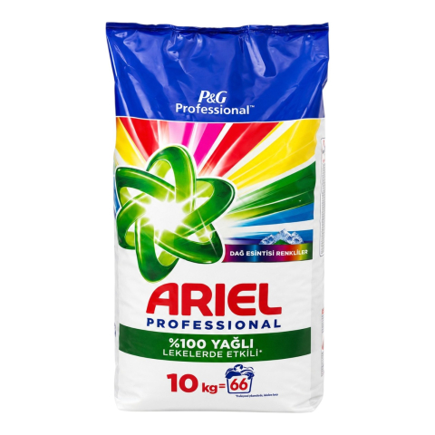 Detergent Rufe - ARIEL Detergent Professional Color Automat 10Kg (66 spalari)