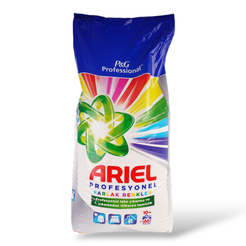 Detergent Rufe - ARIEL Detergent Professional Color Automat 10Kg (66 spalari)
