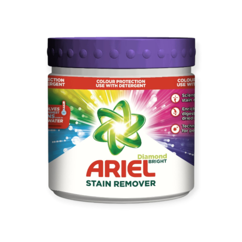 Detergent Rufe - ARIEL Ultra Oxi Pudra Indepartare Pete Haine Color 500g