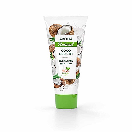 Ingrijirea corpului - AROMA Natural Crema de Maini Coco Delight 75 ml