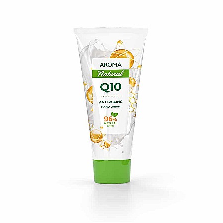 Ingrijirea corpului - AROMA Natural Crema de Maini Q10 Anti Age 75 ml