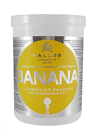 Ingrijirea parului - KALLOS Masca de Par Banana 1000 ml