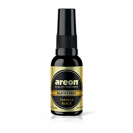 Masina - AREON Perfume Spray Black Force Concentrat 30 ml VANILLA BLACK