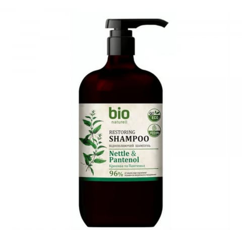 Sampon - BIO NATURELL Sampon cu Pompa Impotriva Caderii Parului Urzica & Pantenol 946 ml