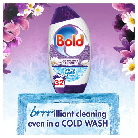 BOLD Detergent Gel Universal Lavanda & Musetel 1056 ml (32 spalari) [1]
