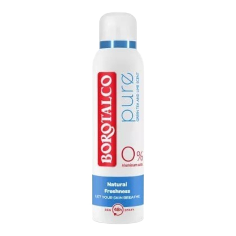 Deodorante & Parfumuri - BOROTALCO Deodorant Spray Pure GREEN TEA & LIME SCENT 150 ml
