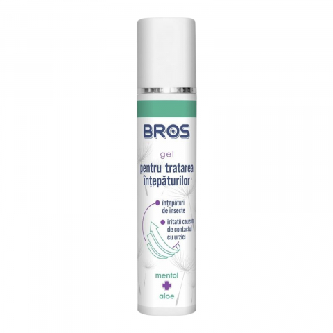Combaterea Insectelor Daunatoare - BROS Gel Tratare Intepaturi Tantari cu Mentol si Aloe 50ml