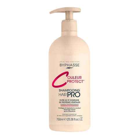 Ingrijire Personala - BYPHASSE Sampon cu Pompa Color Protect pt Par Vopsit HairPro, 750ml