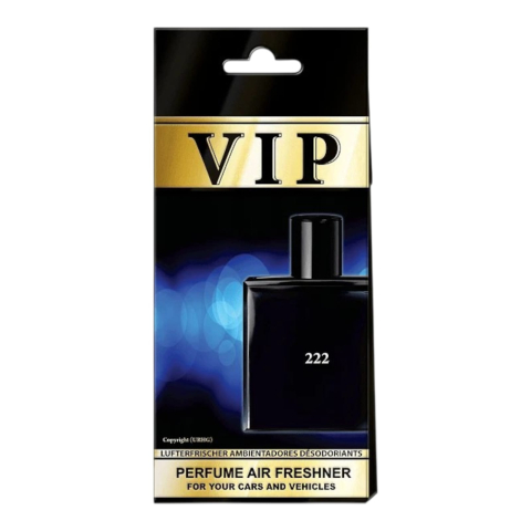 Noutati - CARIBI VIP Odorizant Auto 222 inspirat din parfumul Chanel Bleu de Chanel