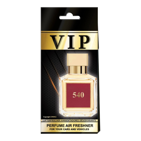 Noutati - CARIBI VIP Odorizant Auto 540 inspirat din Baccarat Rouge 540