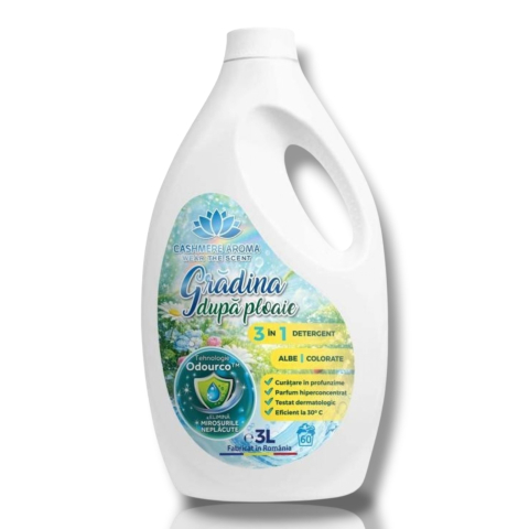 Detergent Rufe - CASHMERE AROMA Detergent Profesional de Rufe GRADINA DUPA PLOAIE Universal  3L